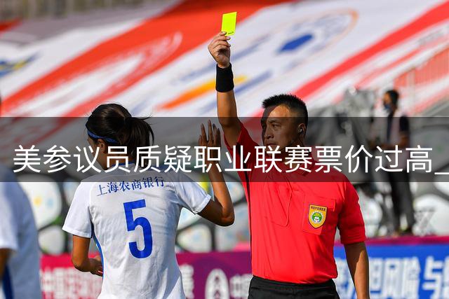 美参议员质疑职业联赛票价过高 呼吁保障球迷观赛权益